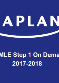 KAPLAN USMLE Step 1 Prep - On Demand 2017-2018 (Videos)