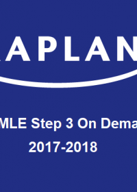 KAPLAN USMLE Step 3 Prep - On Demand 2017-2018 (Videos)