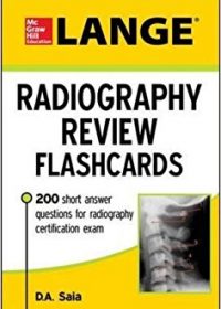 LANGE Radiography Review Flashcards, 1e (Original Publisher PDF)