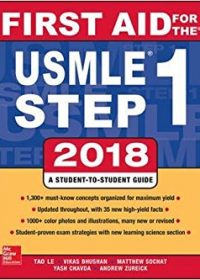 First Aid for the USMLE Step 1 2018, 28e (Original Publisher PDF)