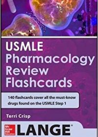 USMLE Pharmacology Review Flash Cards, 1e (Original Publisher PDF)