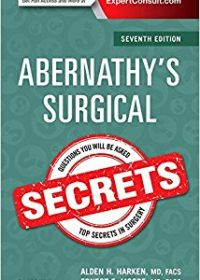 Abernathy's Surgical Secrets, 7e (Original Publisher PDF)