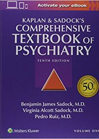 Kaplan and Sadock's Comprehensive Textbook of Psychiatry (2 Volume Set), 10e (EPUB)