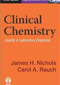 Clinical Chemistry: Diagnostic Standards of Care, 1e (Original Publisher PDF)