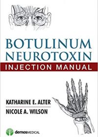 Botulinum Neurotoxin Injection Manual, 1e (Original Publisher PDF)