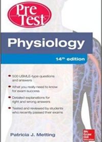 Physiology PreTest Self-Assessment and Review, 14e (Original Publisher PDF)