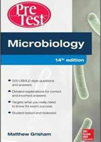 Microbiology PreTest Self-Assessment and Review, 14e (Original Publisher PDF)