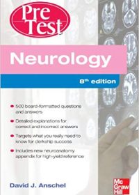 Neurology PreTest Self-Assessment And Review, 8e (Original Publisher PDF)