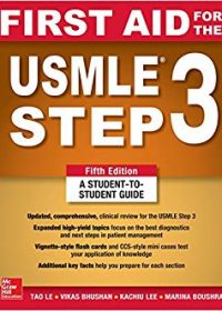 First Aid for the USMLE Step 3, 5e (Original Publisher PDF)