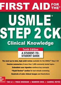 First Aid for the USMLE Step 2 CK, 10e (Original Publisher PDF)