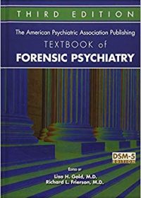 The American Psychiatric Association Publishing Textbook of Forensic Psychiatry, 3e (EPUB)