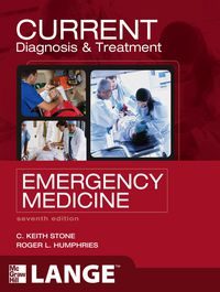 CURRENT Diagnosis and Treatment Emergency Medicine, 7e (EPUB)