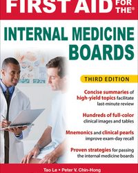 First Aid for the Internal Medicine Boards, 3e (EPUB)