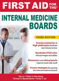 First Aid for the Internal Medicine Boards, 3e (EPUB)