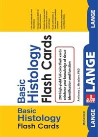 Lange Basic Histology Flash Cards, 1e (Original Publisher PDF)