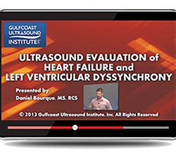 Ultrasound Evaluation of Heart Failure and Left Ventricular Dyssynchrony (Videos+PDFs)