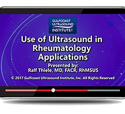 Use of Ultrasound in Rheumatology Applications (Videos+PDFs)
