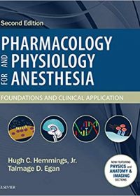 Pharmacology and Physiology for Anesthesia, 2e (True PDF)