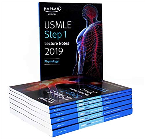 Kaplan USMLE Step 1 Lecture Notes 2019: 7-Book Set (EPUB)